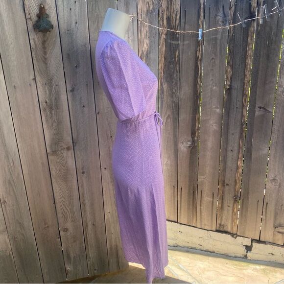 Rouje Gabin midi dress in Purple - Picture 13 of 15